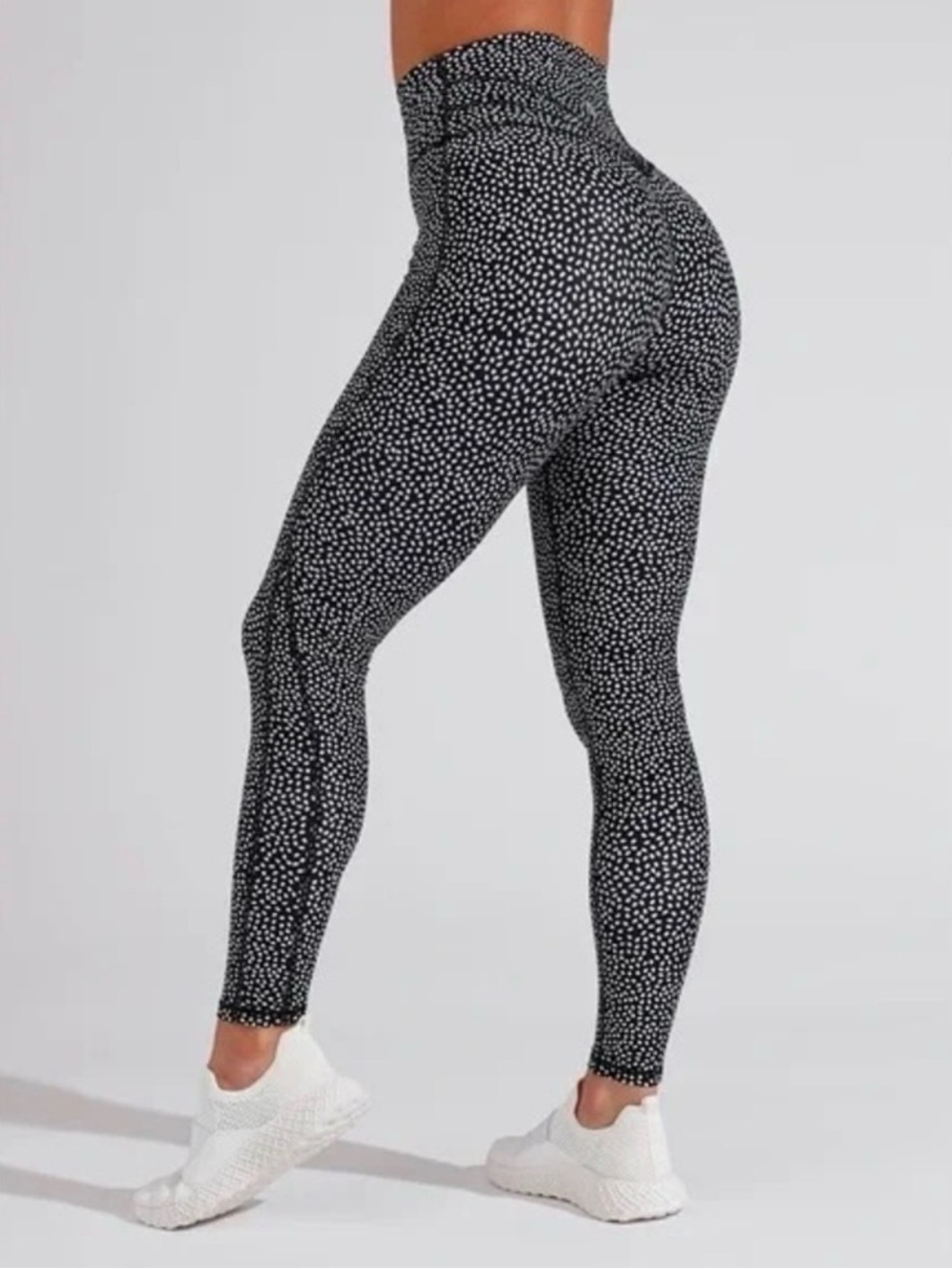 Buffbunny Legacy Legging in Black Bossy Print Small